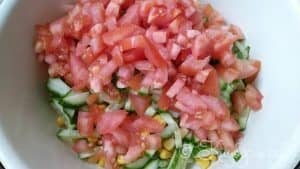 готовим хрустящий салатик с тунцом фото