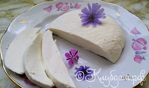 Два простых рецепта Адыгейского сыра. Пошаговое приготовление с фото