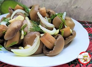 соленые шампиньоны фото
