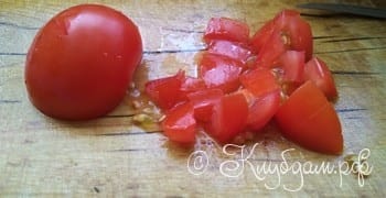 резанные помидоры