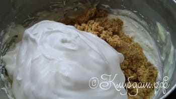 приготовление орехового крема фото