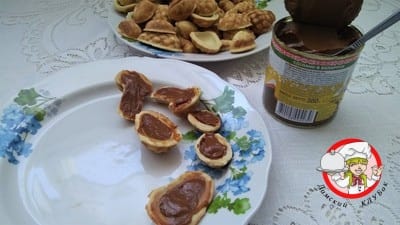 классический рецепт орешков, шишечек и грибочков со сгущенным молоком пошагово с фото