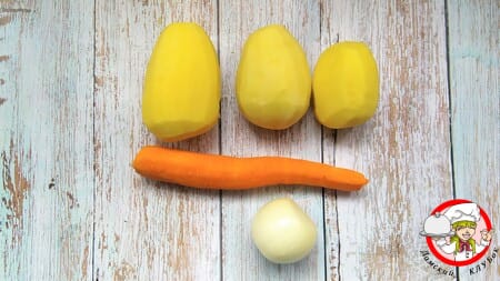 картофель морковь лук без кожуры фото