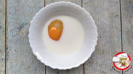 яйцо молоко сахар для гренок фото