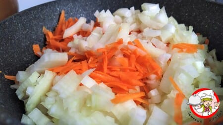 лук морковь пассеровка сковорода для пюре фото