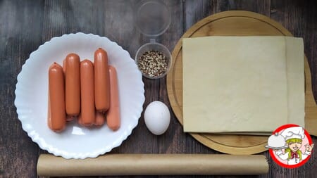 продукты для сосисок в тесте фото