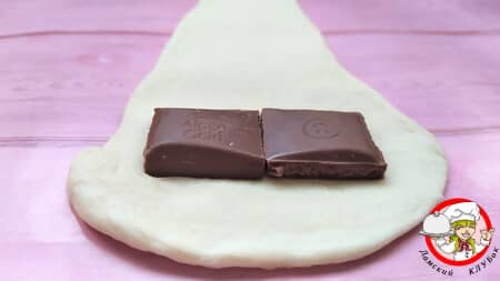 шоколадка круассан тесто слоеное фото