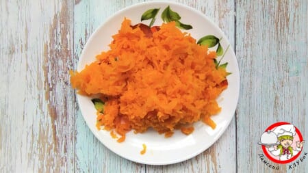 морковь тертая для салата мимоза фото