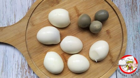 вареные яйца для салата мимоза фото