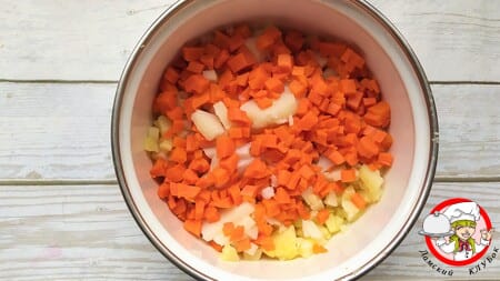 морковь для оливье фото