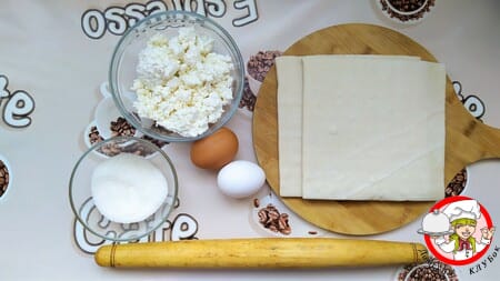 продукты для ватрушки-розочки фото