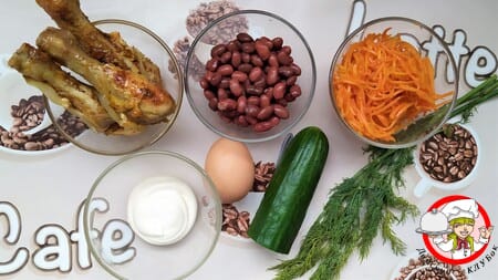 продукты для салата с корейской морковью фото