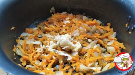 лук морковь чеснок для морепродуктов фото
