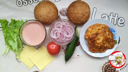 продукты для бургера домашнего фото