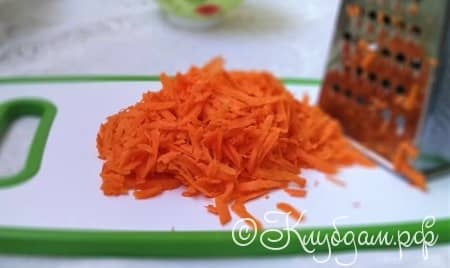 тертая морковь фото