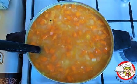 постный гороховый суп пошагово фото